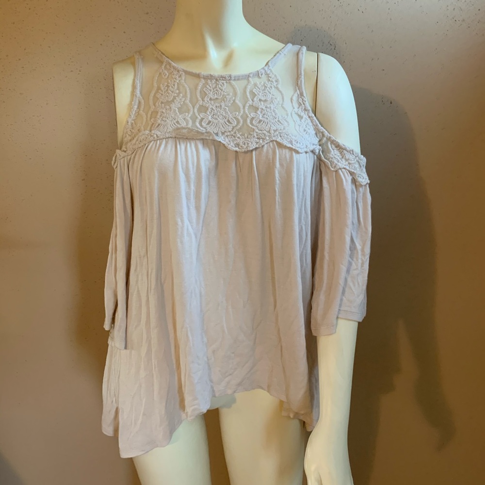 Cream blouse